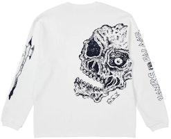 PALACE x Lotties Skull Logo Graphic Crewneck Sweatshirt Unisex White P20ES032 PALACE x Lotties Skull Logo Graphic Crewneck Sweatshirt Unisex White P20ES032