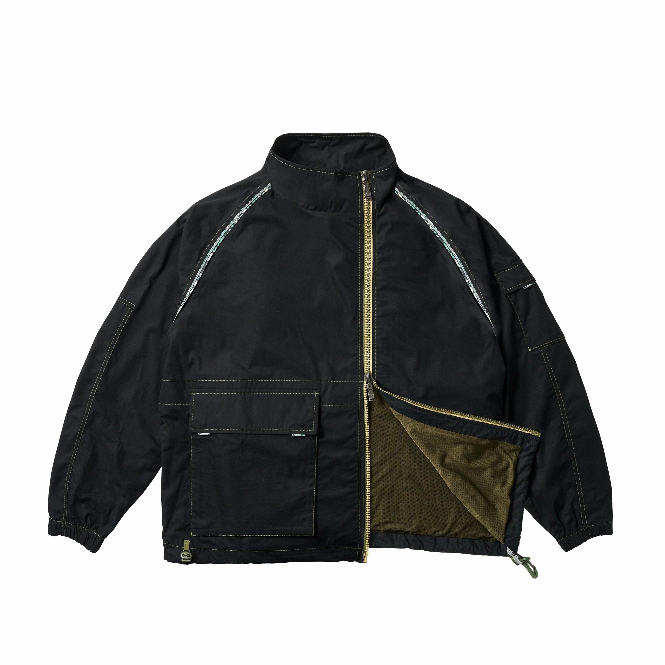 PALACE Maharishi Embroidered Zip-Up Jacket Unisex Fit. S25-6118-BLA 圖 3