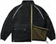 Lookbook Jaket Zip-Up Bersulam PALACE x Maharishi Unisex Fit. S25-6118-BLA