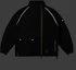 Shop Jaket Zip-Up Bersulam PALACE x Maharishi Unisex Fit. S25-6118-BLA