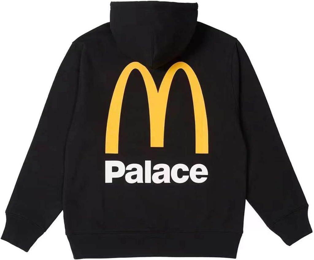 palace-x-mc-donald-s-fw-23-hoodie-unisex-large-logo-solid-color-drawstring-pullover-p25-ts-337