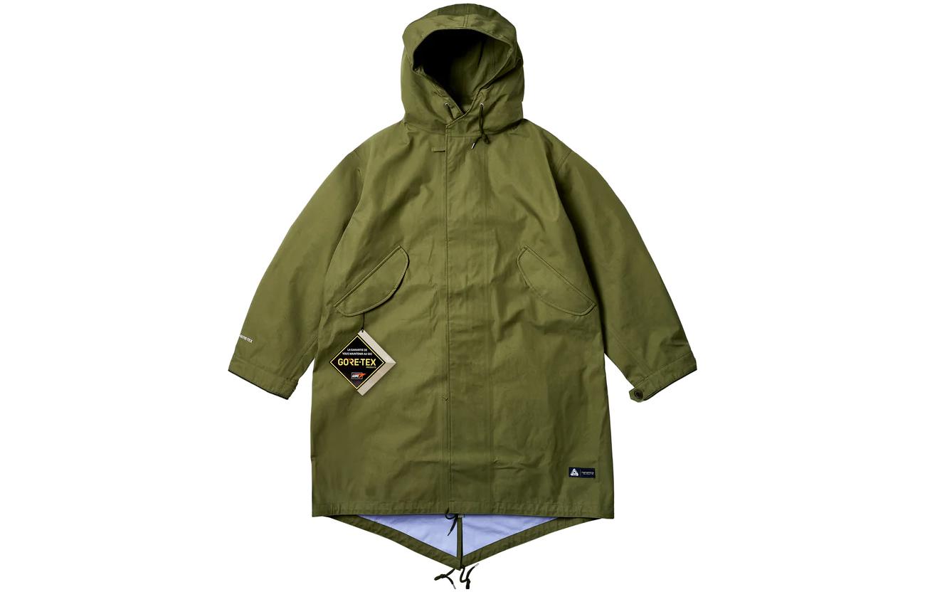 Order PALACE x NANAMICA FW23 GORE-TEX 绿色连帽外套男女同款夹克。 SUBF359ESG