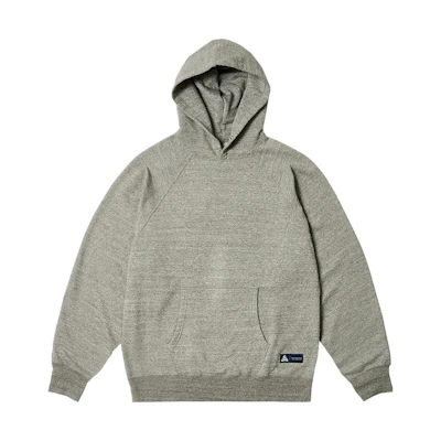 PALACE nanamica FW23 Grey Hooded Sweatshirt Unisex Pullover. SUHF378EHG