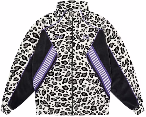 Palace x Needles FW24 蝴蝶刺繡條紋拉鍊外套 豹紋白色 中性款 P27NDCS003 Buy Palace x Needles FW24 蝴蝶刺繡條紋拉鍊外套 豹紋白色 中性款 P27NDCS003
