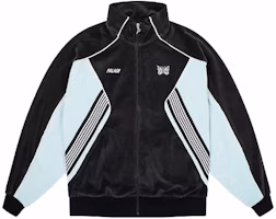 Order PALACE x Needles FW24 Striped Zip Jacket with Butterfly Embroidery Black Unisex P27NDCS001
