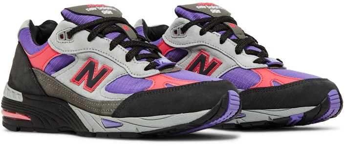 (W) Palace x New Balance 991 Made in England 'Hitam Ultra Violet' W991PLE Cheap (W) Palace x New Balance 991 Made in England 'Hitam Ultra Violet' W991PLE