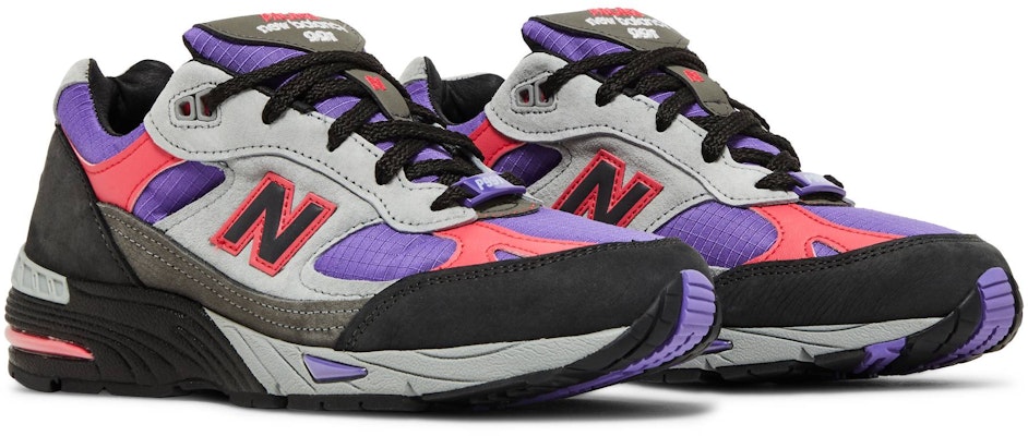 (W) Palace x New Balance 991 Made in England 'Hitam Ultra Violet' W991PLE Cheap (W) Palace x New Balance 991 Made in England 'Hitam Ultra Violet' W991PLE