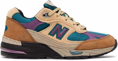 (Women) Palace x New Balance 991 Made in England 'Taos Taupe Grape' W991PAL