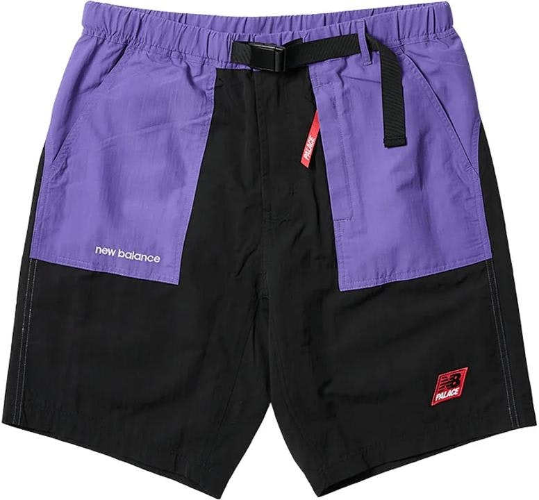 palace-x-new-balance-ss-23-logo-embroidered-casual-purple-shorts-unisex-p24-nbst-002