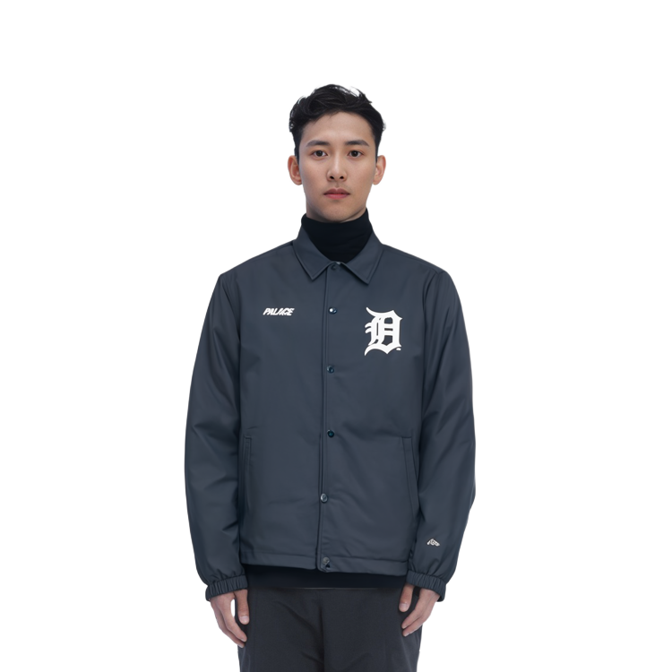 Details for PALACE x New Era 底特律老虎教练夹克 海军蓝虎纹 男女款 蓝色 P21DNJK002