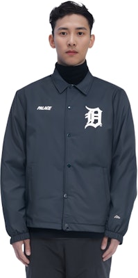 PALACE x New Era 底特律老虎教练夹克 海军蓝虎纹 男女款 蓝色 P21DNJK002 Details for PALACE x New Era 底特律老虎教练夹克 海军蓝虎纹 男女款 蓝色 P21DNJK002