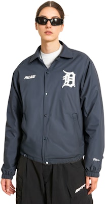 PALACE x New Era 底特律老虎教练夹克 海军蓝虎纹 男女款 蓝色 P21DNJK002 Sizing PALACE x New Era 底特律老虎教练夹克 海军蓝虎纹 男女款 蓝色 P21DNJK002