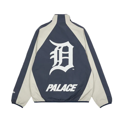 PALACE New Era Detroit Tigers Navy/Grey Track Top Jacket Unisex P21DNSS001