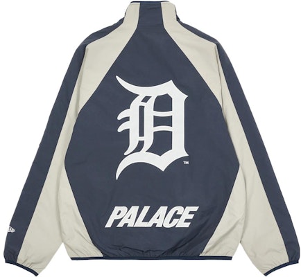 PALACE x New Era 底特律老虎队海军蓝/灰色运动夹克男女款 P21DNSS001 Order PALACE x New Era 底特律老虎队海军蓝/灰色运动夹克男女款 P21DNSS001