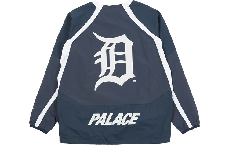 PALACE New Era Detroit Tigers Navy Logo Crewneck Long Sleeve Tee Men Blue P21DNSS005 圖 3