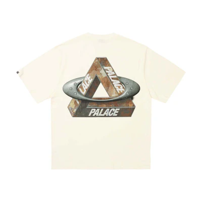 PALACE Oakley Collaboration Solid Color Print Unisex T-Shirt. P27OKES005