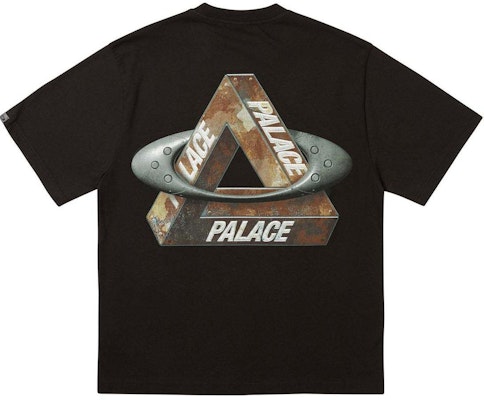 PALACE x Oakley FW24 Kaos Hitam Unisex Logo Print Nyaman untuk Gaya Kasual. P27OKES006 Order PALACE x Oakley FW24 Kaos Hitam Unisex Logo Print Nyaman untuk Gaya Kasual. P27OKES006