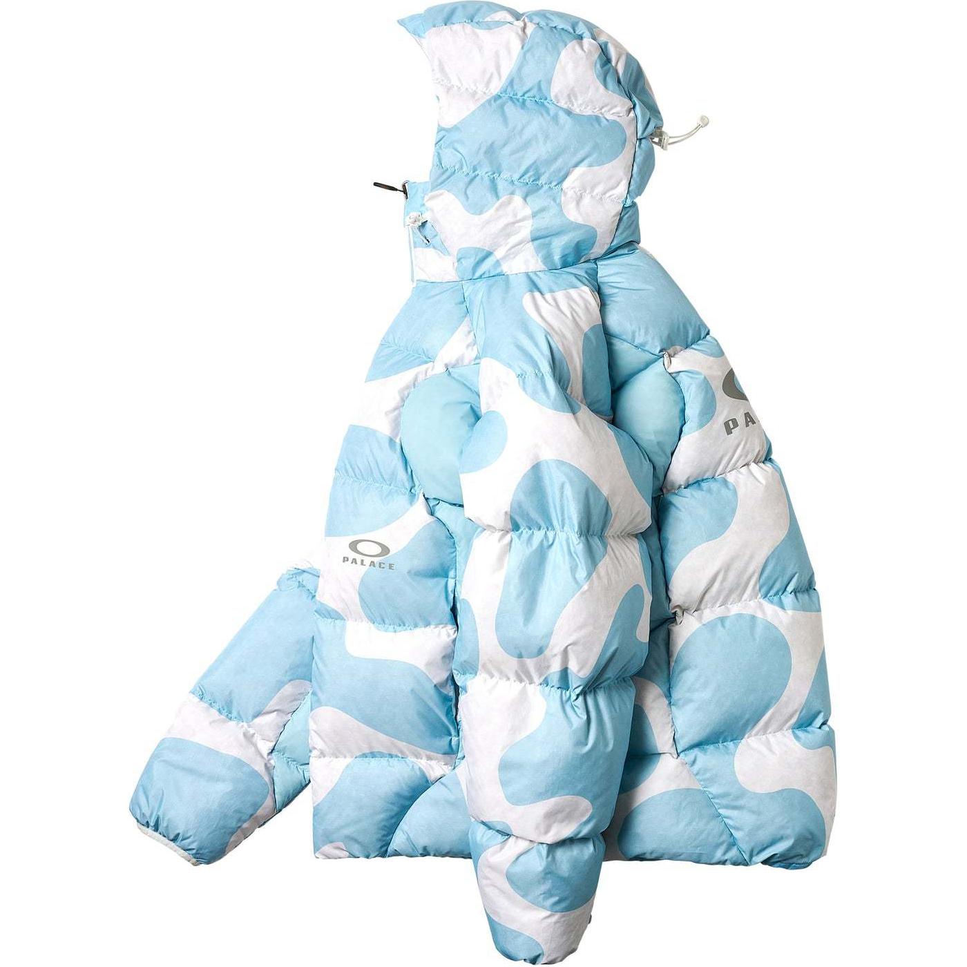 Purchase PALACE x Oakley FW24 藍色羽絨雲絨連帽外套 男女同款。 P27OKJK002