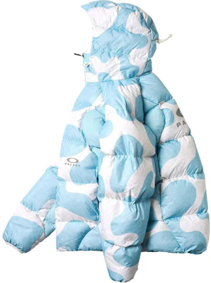 PALACE x Oakley FW24 藍色羽絨雲絨連帽外套 男女同款。 P27OKJK002 Purchase PALACE x Oakley FW24 藍色羽絨雲絨連帽外套 男女同款。 P27OKJK002