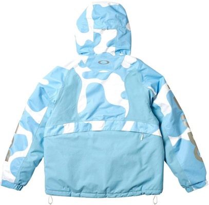 PALACE x Oakley FW24 スノージャケット 青 - ロゴフーディ マルチカラー 男女兼用. P27OKJK004 Shop PALACE x Oakley FW24 スノージャケット 青 - ロゴフーディ マルチカラー 男女兼用. P27OKJK004