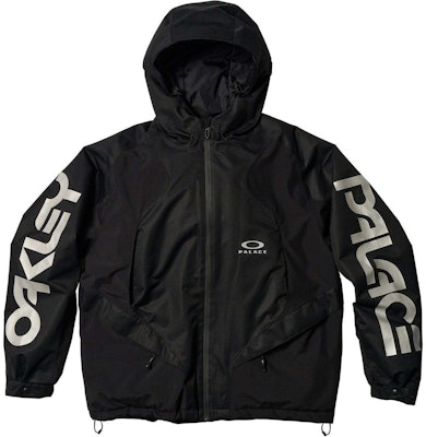 PALACE x Oakley FW24 スノージャケット クラウドブラック ユニセックス スキーZIPパーカー P27OKJK003 Order PALACE x Oakley FW24 スノージャケット クラウドブラック ユニセックス スキーZIPパーカー P27OKJK003