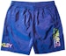 Order PALACE x Oakley Gradient Logo Print Casual Sports Shorts Blue Menswear. 482532