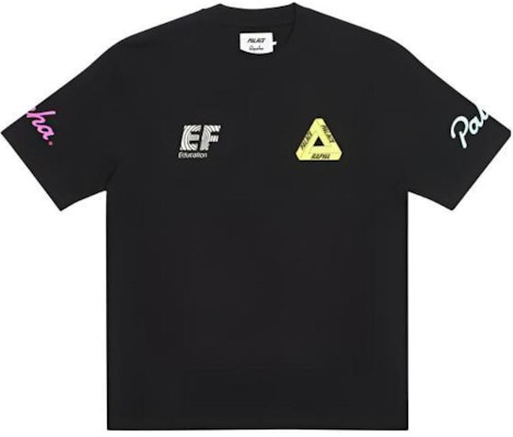 PALACE x Rapha Logo Crew Neck T-Shirt Black ADP02XXBLK Lookbook PALACE x Rapha Logo Crew Neck T-Shirt Black ADP02XXBLK