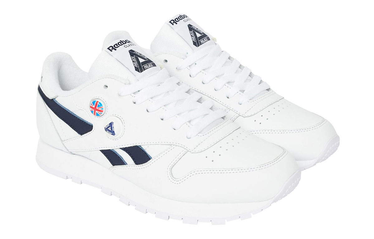 Palace Reebok Classic Pump 'White Vector Navy' 圖 2