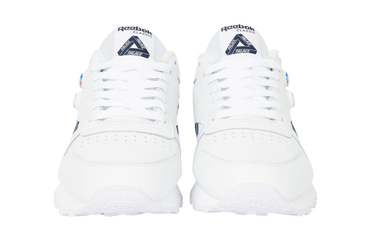 Palace Reebok Classic Pump 'White Vector Navy' 圖 3
