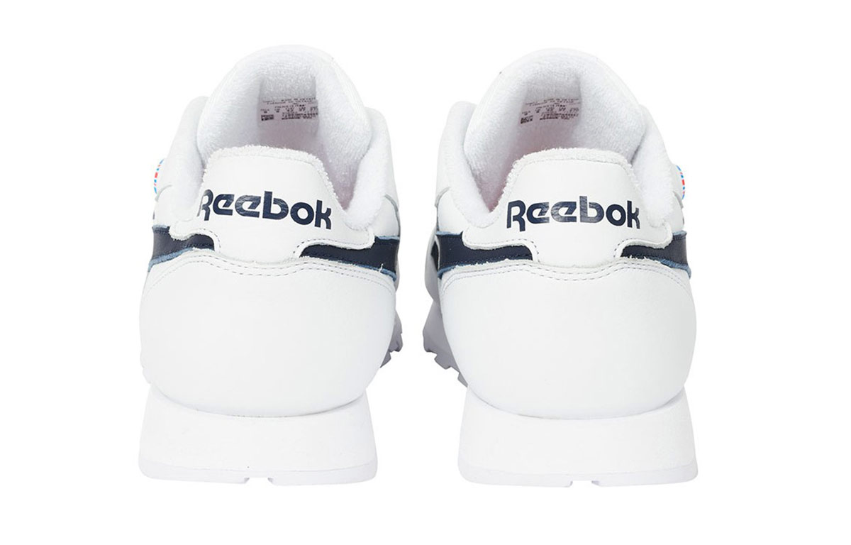 Palace Reebok Classic Pump 'White Vector Navy' 圖 4