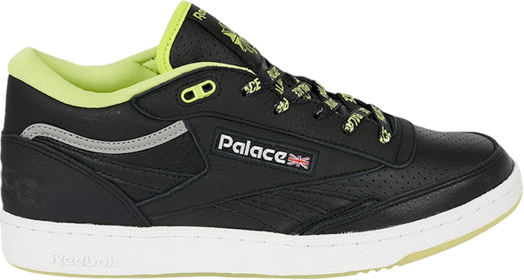 Palace x Reebok Club C Mid 2 'Black Neon' PALACE-CLUB-C-MID-BLK Buy Palace x Reebok Club C Mid 2 'Black Neon' PALACE-CLUB-C-MID-BLK