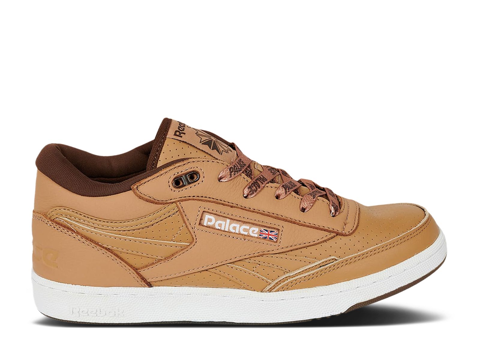 Palace x Reebok Club C Mid 2 'Tan Brown' PALACE-CLUB-C-MID-TAN