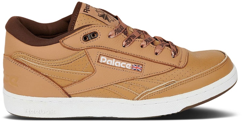 Palace x Reebok Club C Mid 2 ''Tan Braun'' Sneakers PALACE-CLUB-C-MID-TAN Buy Palace x Reebok Club C Mid 2 ''Tan Braun'' Sneakers PALACE-CLUB-C-MID-TAN