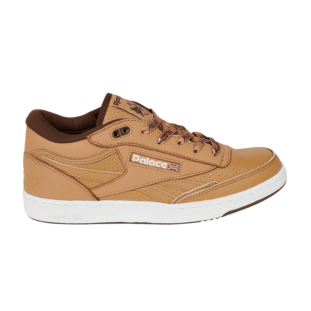 Palace x Reebok Club C Mid 2 'Tan Brown' PALACE-CLUB-C-MID-TAN