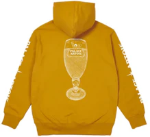 Palace x Stella Artois FW21 Logo Hoodie Unisex Yellow PLA-FW21-288 Palace x Stella Artois FW21 Logo Hoodie Unisex Yellow PLA-FW21-288