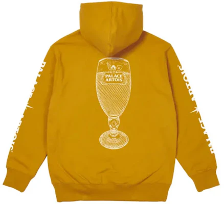 Sudadera Unisex Amarilla Palace x Stella Artois FW21 Logo. PLA-FW21-288 Buy Sudadera Unisex Amarilla Palace x Stella Artois FW21 Logo. PLA-FW21-288