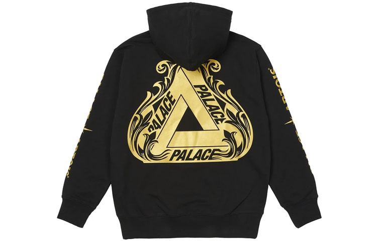 PALACE Stella Artois Logo Print Hoodie Unisex Black PAL-SS21-17