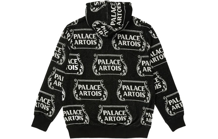 PALACE Stella Artois Logo Print Hoodie Unisex Black PAL-SS21-6 圖 3