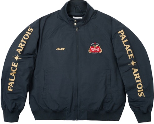 PALACE x Stella Artois SS24 Logo拉链夹克 男女同款 黑色. P26STJK001 Buy PALACE x Stella Artois SS24 Logo拉链夹克 男女同款 黑色. P26STJK001