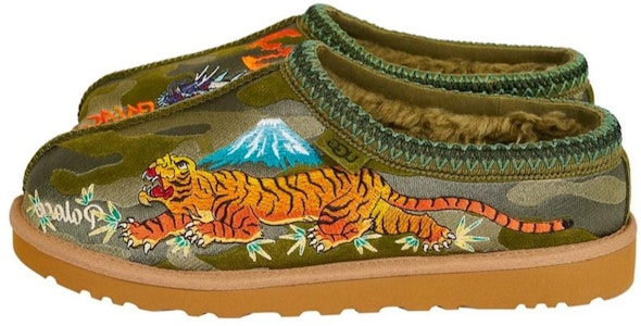 Palace x Tasman 拖鞋 '橄榄迷彩' 1172070-GRNC Lookbook Palace x Tasman 拖鞋 '橄榄迷彩' 1172070-GRNC