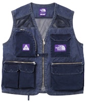 Palace x The North Face Purple Label Indigo Ripstop Mesh Vest Indigo Palace x The North Face Purple Label Indigo Ripstop Mesh Vest Indigo