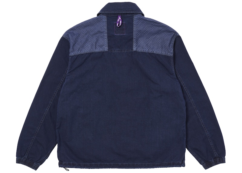 PALACE × THE NORTH FACE Coach Jacket Buy Palace x The North Face Purple Label Indigo Ripstop Coach