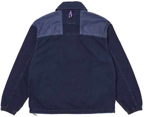 Palace x The North Face Purple Label Indigo Ripstop Coach Jacket Indigo Order Palace x The North Face Purple Label Indigo Ripstop Coach Jacket Indigo