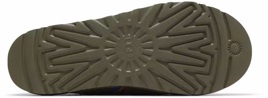Shop Palace x UGG Tasman 拖鞋 '燒橄欖綠' PALACE-TASMAN-OLIVE