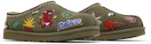 Palace x UGG Tasman Slipper 'Burnt Olive' Lelaki Kasual. PALACE-TASMAN-OLIVE
