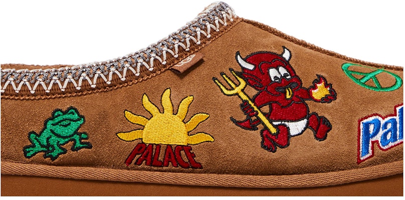 팔라스 x 어그 타즈만 슬리퍼 '체스트넛' PALACE-TASMAN-BROWN Order 팔라스 x 어그 타즈만 슬리퍼 '체스트넛' PALACE-TASMAN-BROWN