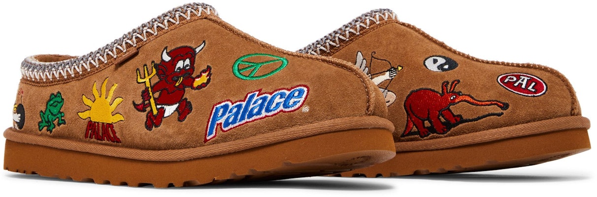 팔라스 x 어그 타즈만 슬리퍼 '체스트넛' PALACE-TASMAN-BROWN Cheap 팔라스 x 어그 타즈만 슬리퍼 '체스트넛' PALACE-TASMAN-BROWN