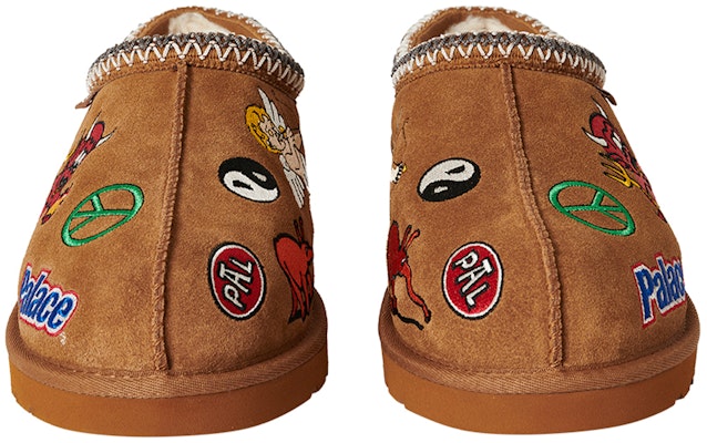 Palace x UGG 塔斯曼拖鞋 '栗色' PALACE-TASMAN-BROWN Lookbook Palace x UGG 塔斯曼拖鞋 '栗色' PALACE-TASMAN-BROWN