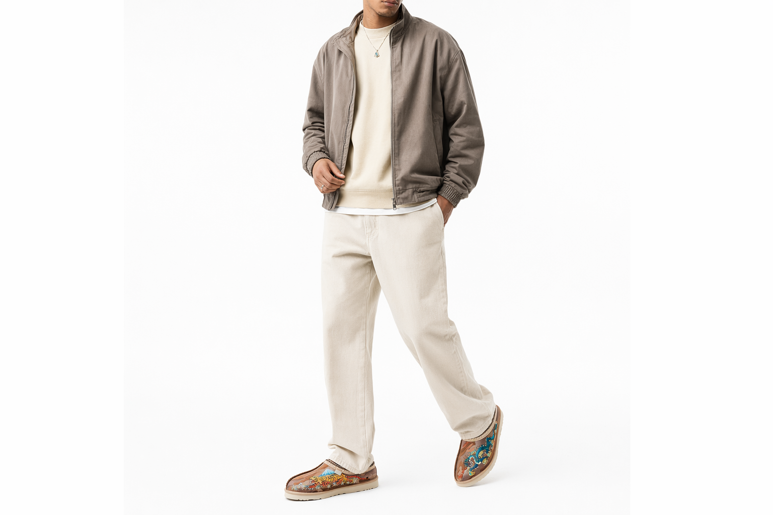 Order Palace x Tasman Selipar 'Chestnut Camo' 1172070-CTCM