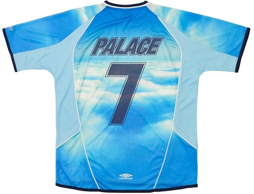 PALACE x Umbro Face Print Patchwork Blue Tee Unisex. P26UMES076 Buy PALACE x Umbro Face Print Patchwork Blue Tee Unisex. P26UMES076